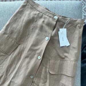 Vince Utility Midi Cargo Skirt